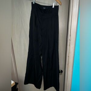 Nastygal Black wide leg pants